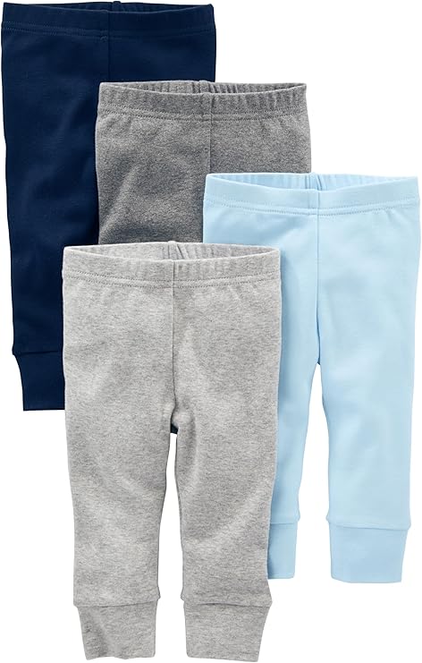 Calças Pacote com 4 calças neutras Simple Joys by Carter'sUnisex Bebê.